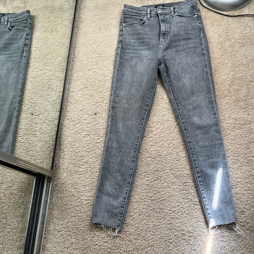 Super high rise express jeans
